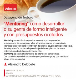 Desayuno Mentoring