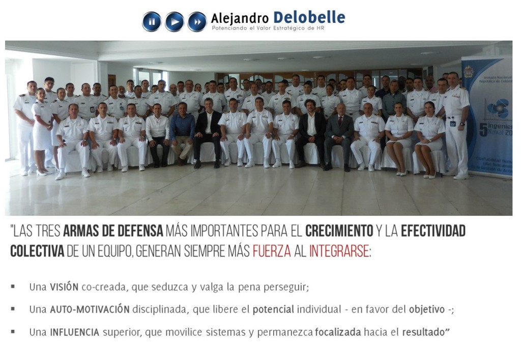 Armada Nacional de Colomiba / Alejandro Delobelle / Liderazgo y Performance