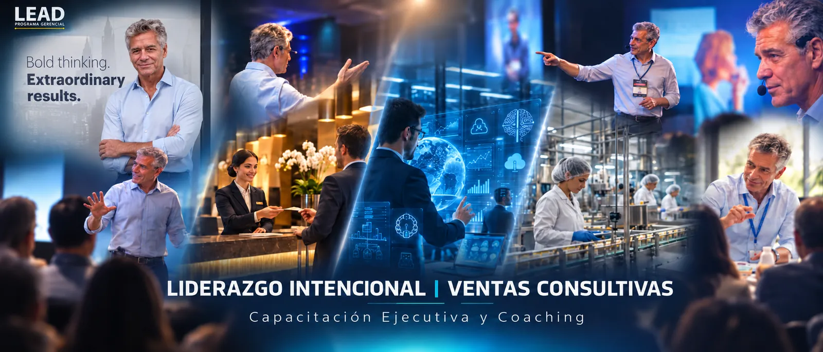 Alejandro Delobelle trabajando en liderazgo, ventas consultivas y capacitación ejecutiva